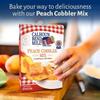 Calhoun Bend Mill Peach Cobbler Mix | Easy to Make Classic Southern Dessert | Versatile Crust Mix for Peach & Other Fruit Fillings | Sweet and Crunchy | Ideal for Baking Enthusiasts - 8 Oz (Pack of 6) view 3