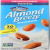 Almond Breeze Vanilla Unsweetened Almond Milk, 64 Ounce -- 6 per case. by Blue Diamond Almonds view 1