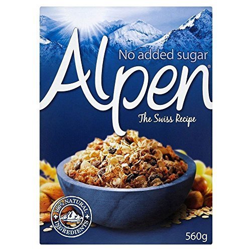 Alpen Muesli No Added Sugar (560g) by Alpen
