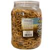 Hanover Organic Ancient Grain Spelt Sea Salt Pretzels Low Fat Cholesterol Trans Fat Free Party Snacks Resealable Container 28 oz Barrel view 3