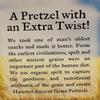 Hanover Organic Ancient Grain Spelt Sea Salt Pretzels Low Fat Cholesterol Trans Fat Free Party Snacks Resealable Container 28 oz Barrel view 4