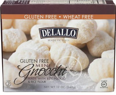 DeLallo Italian Gnocchi, Gluten Free, Non GMO, 12 Ounces (Pack Of 6)