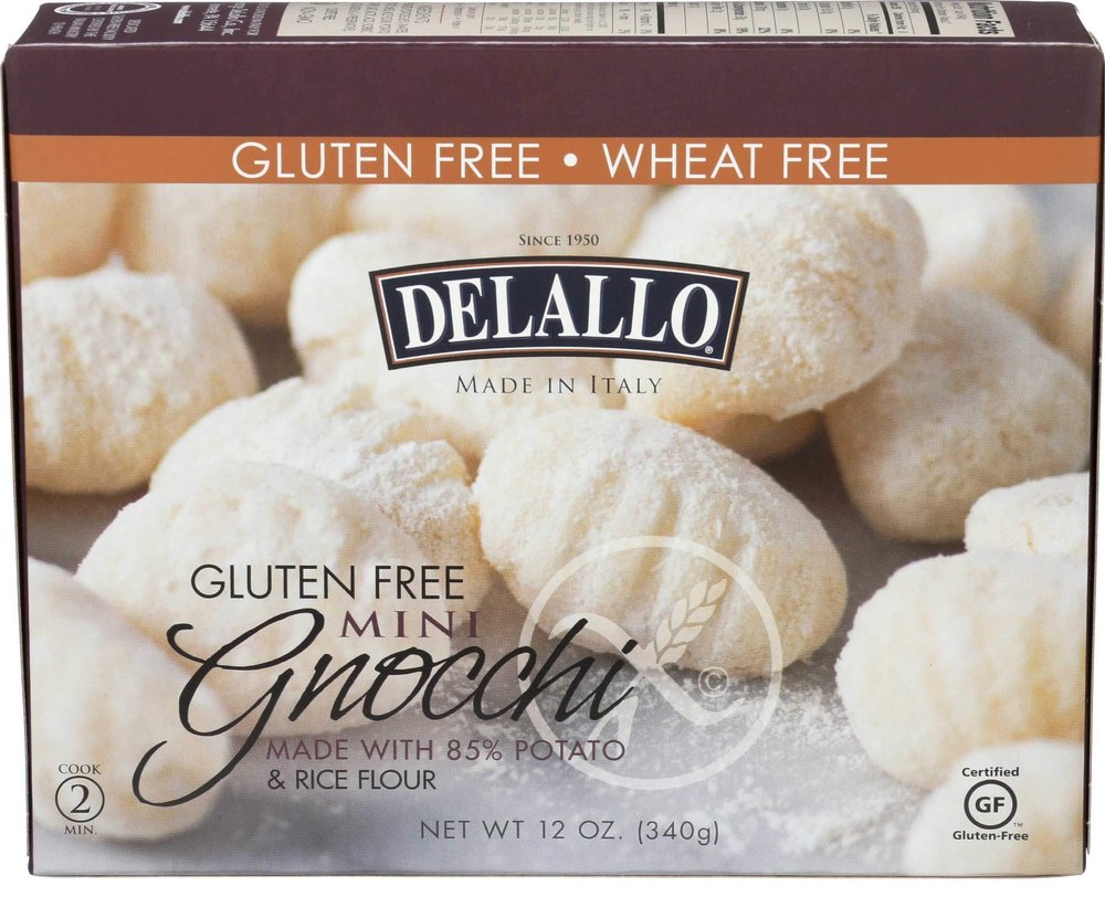 DeLallo Italian Gnocchi, Gluten Free, Non GMO, 12 Ounces (Pack Of 6)