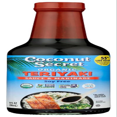 Coconut Secret Organic Coconut Teriyaki Sauce, 10 FZ
