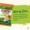 Beanitos White Bean Chips - Hint of Lime - (6 Pack) 5 oz Bag - White Bean Tortilla Chips - Vegan Snack with Good Source of Plant Protein and Fiber view 3