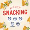 Beanitos White Bean Chips - Nacho Nation - (6 Pack) 4.5 oz Bag - White Bean Tortilla Chips - Vegetarian Snack with Good Source of Plant Protein and Fiber view 4