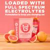 Gnarly Nutrition Hydrate Electrolyte Powder  Ruby Red Grapefruit Exercise Hydration Drink Mix  NSF Contents Certified  Electrolyte Solution, Performance & Recovery  Ruby Red Grapefruit, 14.10 oz view 4