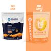 Gnarly Nutrition Hydrate Electrolyte Powder  Orange Pineapple Exercise Hydration Drink Mix  NSF Sport Certified  Electrolyte Solution, Performance & Recovery  Orange Pineapple, 14.10 oz view 2