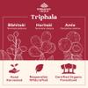 ORGANIC INDIA Triphala Capsules Organic - Herbal Supplement with Amla, Bibhitaki, Haritaki, Digestion & Colon Support, Immune System Support, Adaptogen, Vegan, USDA Certified Organic - 180 Capsules view 2