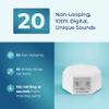 Adaptive Sound Technologies LectroFan Classic White Noise Machine - Global Power Edition with Adaptors for US, UK & EU - 20 Non-Looping Fan & White Noise Variations - White view 3