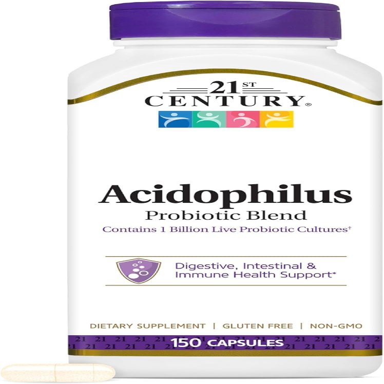 Acidophilus, Probiotic Blend, 150 Capsules by 21st Century Health Care