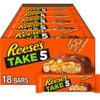 REESE'S TAKE 5 Pretzel, Peanut and Chocolate Candy Bars, 1.5 oz (18 Count) view 1