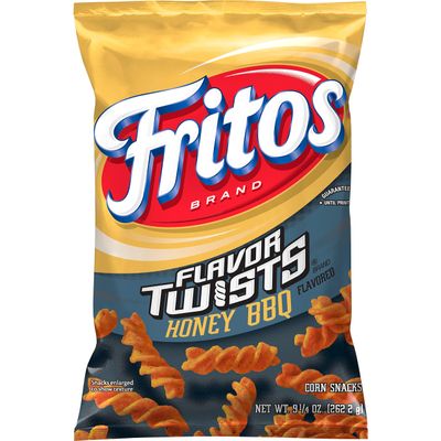 Fritos Twists Honey BBQ Flavored Corn Chips, 9.25 Ounce