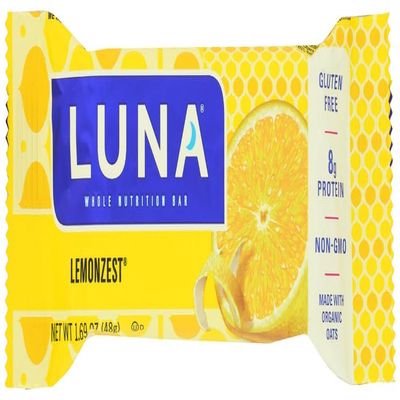 Luna Bars Lemon Zest 15 (1.7 oz.) bars per box