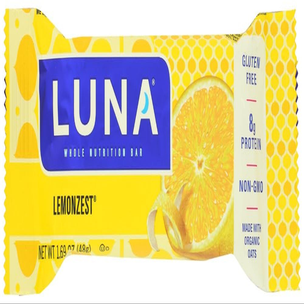 Luna Bars Lemon Zest 15 (1.7 oz.) bars per box