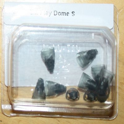 10-pack of Phonak Smokey SMALL OPEN Hearing Aid Domes