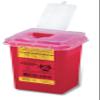 BD Medical Systems 305635 Sharps Collector, Phlebotomy, 1 Quart Capacity, Red (Pack of 60) view 1