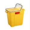 BD Medical Systems 305604 Chemotherapy Sharps Collector, 9 gal Capacity, Gasketed, Yellow (Pack of 8) view 1