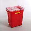 BD Medical Systems 305602 Sharps Collector, Clear Slide Top, Gasketed, X-Large, 9 gals Capacity, Red (Pack of 8) view 1