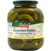 Sadaf Baby Cucumber Pickles - Cornichons Pickles - Mini Cucumbers Pickled - Cucumbers in Brine - Cornichons Fins - Kosher - 46.6 oz view 1