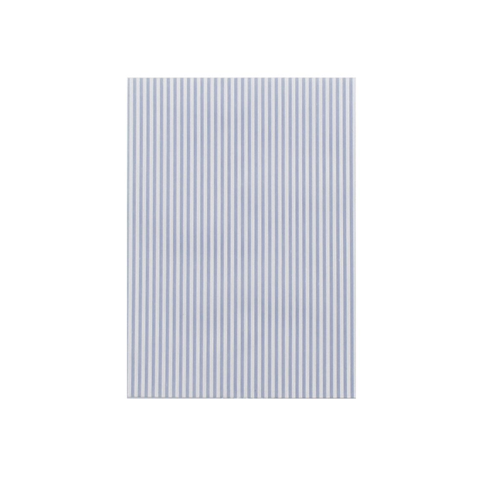 Shimojima Heiko Paper Bags, Patterned Small Bags, No Velour, 18 Years Old, Mono Stripe, Blue, 4.5 x 6.3 inches (11.5 x 16 cm), 200 Sheets
