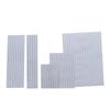 Shimojima Haiko Paper Bags, Patterned Small Bags, No Velo, 8 Years Old, Mono Stripe, Blue, 7.1 x 9.6 inches (18 x 24.5 cm), 100 Sheets view 2