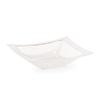 Tiger Chef TC-20287 Heavyweight Rectangular Plastic Plates, Fancy Party Plates, BPA-Free, 5 Ounce Capacity, Clear (Pack of 10)