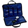LINE2design Blood Pressure Aneroid Kit System - EMS Emergency Portable Travel Size First Aid Large Adult-Child Manual BP Universal Cuffs Kit-5 with 5 Different Sized Durable Cuffs Trauma Kits view 1