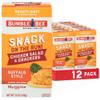 Bumble Bee Snack On The Run Buffalo Chicken Salad with Crackers Kit, 3.5 oz (Pack of 12) - Ready to Eat, Spoon Included - Shelf Stable & Convenient Protein Snack view 1