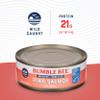 Bumble Bee Skinless & Boneless Canned Pink Salmon in Water, 5 oz Cans (Pack of 12) - Premium Wild Caught Salmon for Sandwiches & Recipes - 20g Protein per Serving - Gluten Free, Kosher, MSC Certified view 3