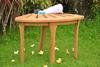 19" Grade-A Teak Corner Seat Shower Bench/Stool with Basket #WHAXCS view 3
