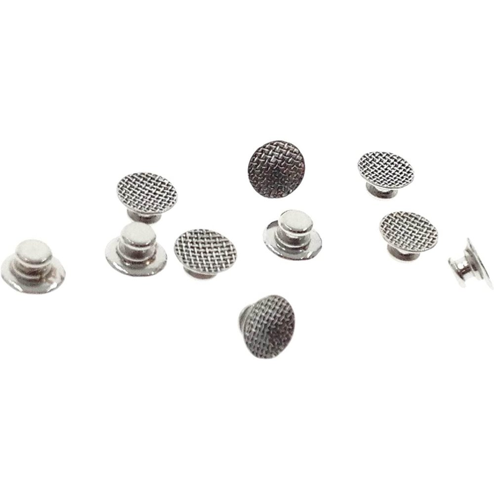 30 Pcs New Dental Lingual Buttons Round Base Orthodontic Dental Materials Dentist Orthodontist