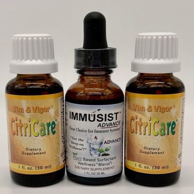 2 CitriCare + Immusist Natural (1oz)