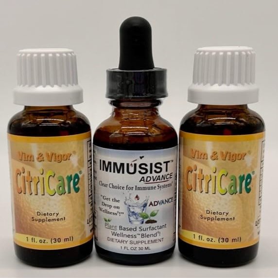 2 CitriCare + Immusist Natural (1oz)
