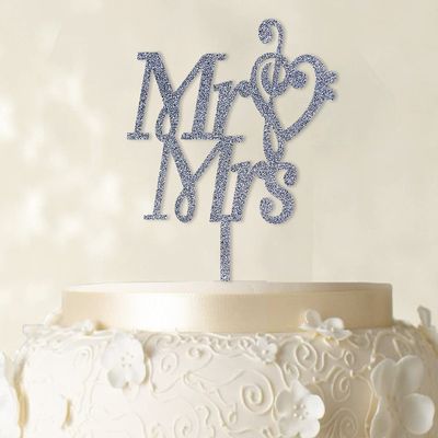 Couple Wedding Engagment Cake Topper Cake Decorations Color Option Available 5"-6" Inches Wide