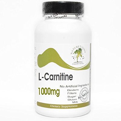 L-Carnitine 1000mg ~ 200 Capsules - No Additives ~ Naturetition Supplements