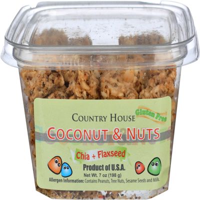 Country House Coconut And Nuts, 7 Oz