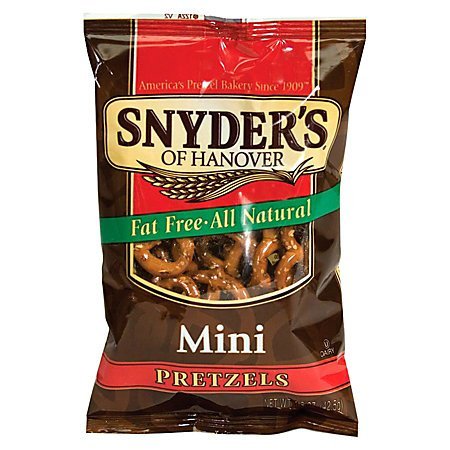 Snyder's of Hanover, Mini Pretzels, 3.5 Oz. Bag (24 Count)