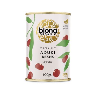 Biona Organic Aduki Beans 400g-3 Pack