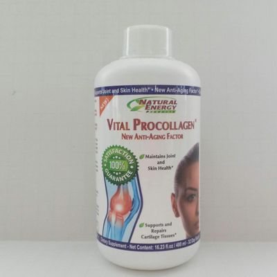 16 Oz Vital Procollagen Liquid Anti-aging Factor Pro Colageno Pia Colada Flavor