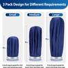 Ice Bags for Injuries Reusable: Ohuhu 3 Packs Ice Cold Packs Ice Bag Hot Water Hot & Cold Therapy Pain Relief for Knee Leg Injury No-Leak Breathable Waterproof Ice Bags 3 Sizes 6"/9"/11", Blue view 2