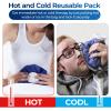 Ice Bags for Injuries Reusable: Ohuhu 3 Packs Ice Cold Packs Ice Bag Hot Water Hot & Cold Therapy Pain Relief for Knee Leg Injury No-Leak Breathable Waterproof Ice Bags 3 Sizes 6"/9"/11", Blue view 4
