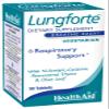 HealthAidLungForte 30 Tablets  Daily Antioxidant Lung Support with NAC, Resveratrol, Olive Leaf, Thyme & Vitamins A, C & D3  Vegetarian, NonGMO view 1