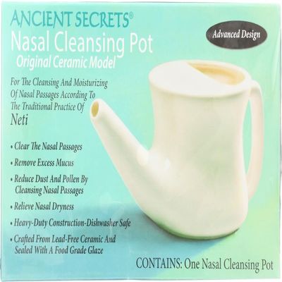 Ancient Secrets Nasal Cleansing Pot ( 1xPOT) by Ancient Secrets