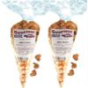 Cashews Honey Roasted Tasty Nuts (2 Pack) (NET WT 9 OZ) Gourmet Kruise Signature Gift Bags view 1