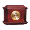 Wood Cremation Urn - Rosewood Diplomat Military (Marines) view 1
