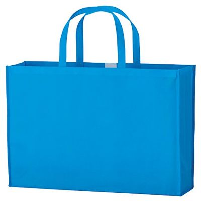  Marutama Industries Soft Bag, LL Size, Light Blue, 10 Pieces, Gusset Included