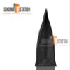 16oz Foil Block Bottom Pouch250 Ct (Matte Black) view 2