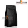 16oz Foil Block Bottom Pouch250 Ct (Matte Black) view 4