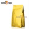 16oz Foil Block Bottom Pouch100 Ct (Matte Gold) view 1